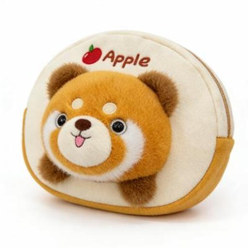 Sac en toile Panda Roux