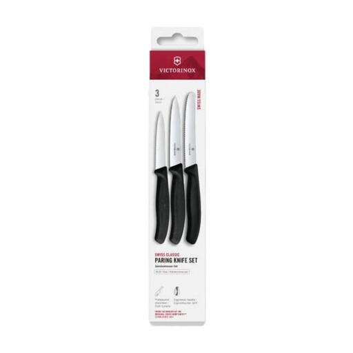 Victorinox Swiss Classic Vegetable Knife Set, 3-Piece