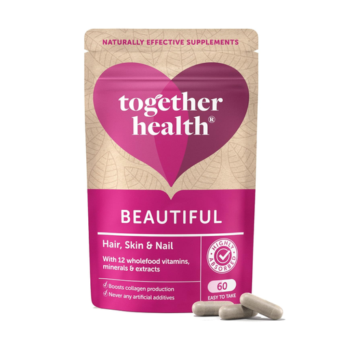 Together Health Beautiful Hair, Skin & Nails with Hyaluronic Acid & Silica Beauty Support Capsules