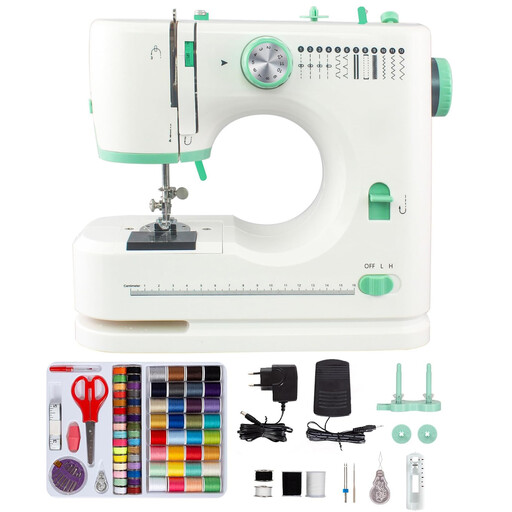 Mini electric sewing machine, 12 stitch types