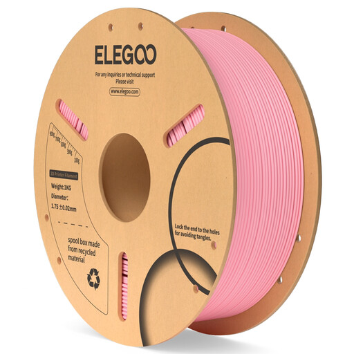 Elegoo PLA Filament 1kg Paper Spool-Pink