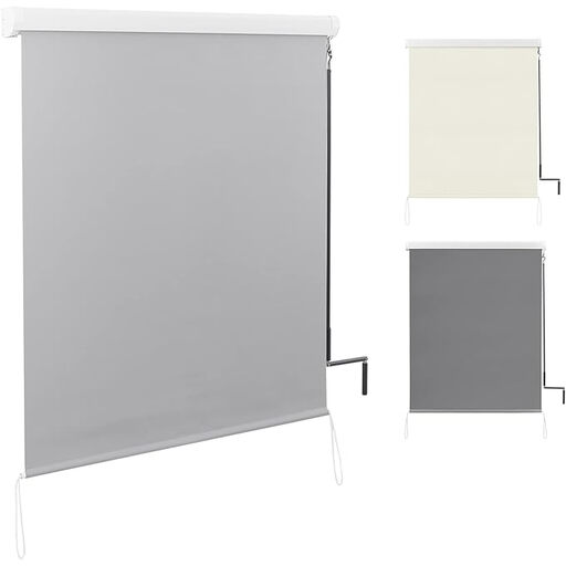 WOLTU Vertical Awning with Hand Crank