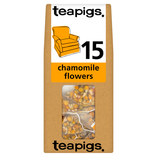 teapigs Chamomile Flowers, 15 tea bags