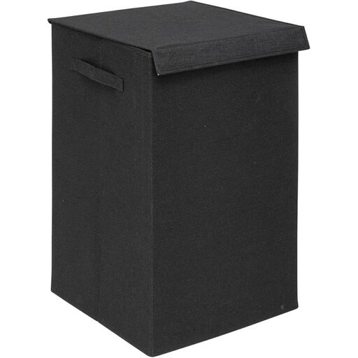 5five Colorama Laundry Basket 74L Black