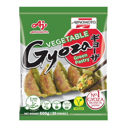 Ajinomoto Gyoza Vegetable in Green Pasty 600g