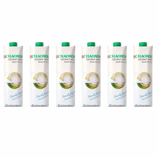 Chaokoh 100% PURE COCONUT WATER 1L x 6 pcs