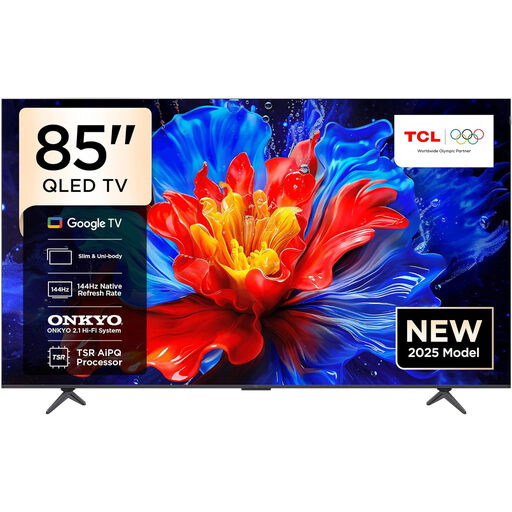 TCL 85P8K-UK 85" QLED 4K Ultra HD Smart TV