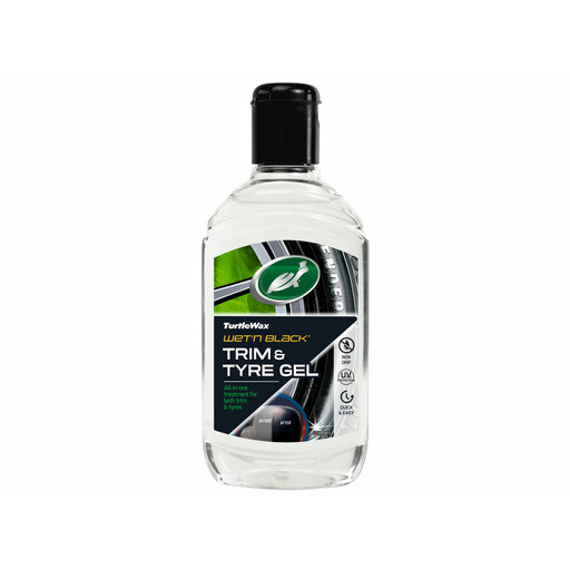 Turtle Wax Wet 'n' Black 饰条与轮胎啫喱 300ml