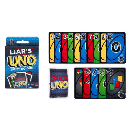 UNO Liars card game box