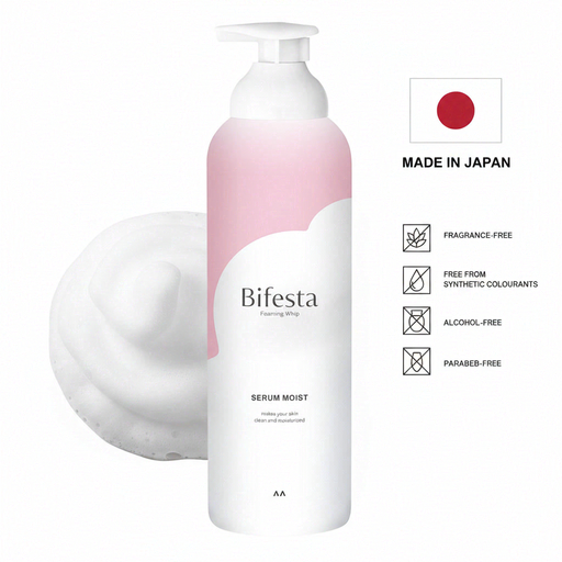 Bifesta Mandom Foaming Whip Moist 200g