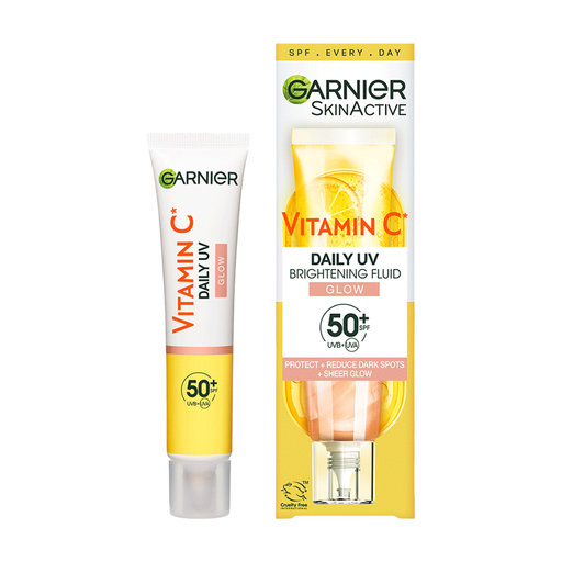 Garnier Vitamin C Daily UV Brightening Fluid Sheer Glow SPF50+