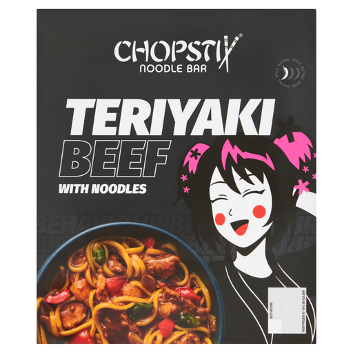 Chopstix Beef Teriyaki With Noodles 400g