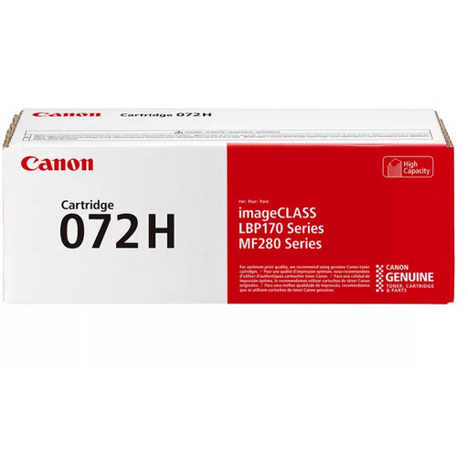 Canon 072H Toner Cartridge 1 pc Original Black