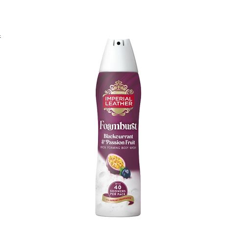 Imperial Leather Blackcurrant & Passion Fruit Foamburst Gel to Foam Body Wash
