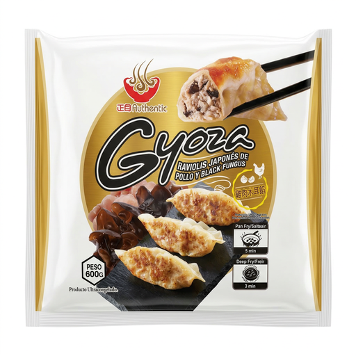 MENGFU Chicken And Black Fungus Gyoza 600g
