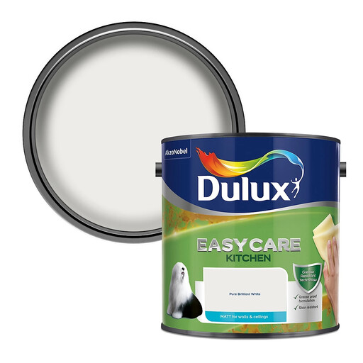 多乐士 Easycare 厨房哑光乳胶漆 纯白色 2.5L