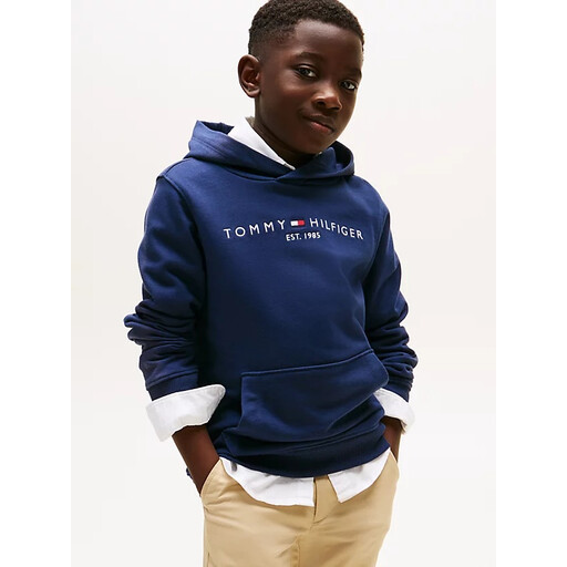 Tommy Hilfiger Essential Hoodie Kids Twilight Navy