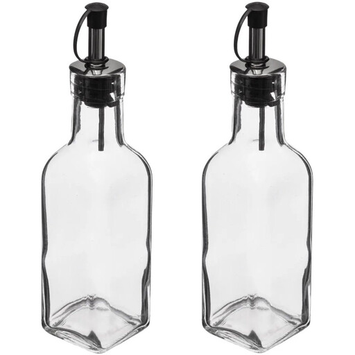 5five Set of 2 Glass Bottles