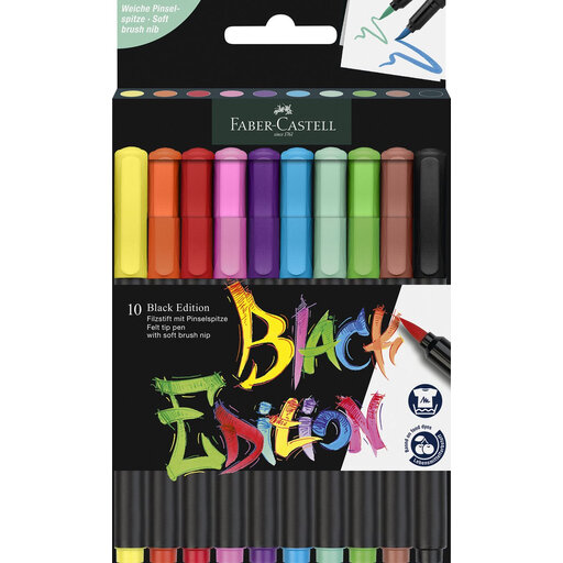Faber Castell Brush Pen Set - 10 kleuren