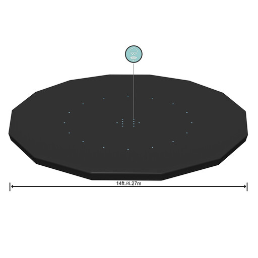 Bestway 14'/4.27m Round Pool Cover