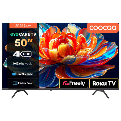 Coocaa 50 CRUG50 Direct LED 4K HDR Smart Roku TV