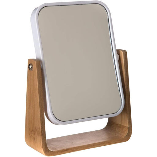 5five Pivot Mirror - White, 22x16 cm