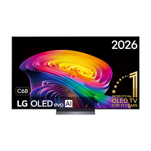 LG OLED65C68LA 65-inch OLED evo AI C6 4K Smart TV