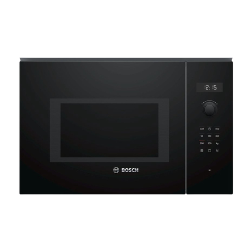 Bosch BEL554MB0 Solo Microwave Oven - 21L Capacity - 800W Power - Grill Function - Stainless Steel Finish