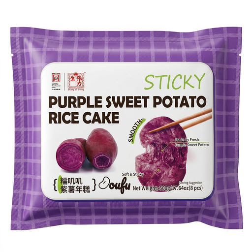 Chang Li Sheng Sticky Purple Potato Rice Cake