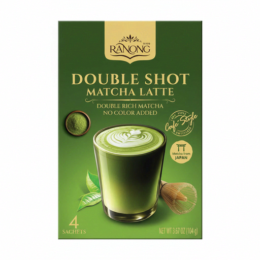 ranong Double Shot Matcha Latte Original 128g