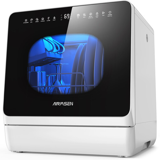 AIRMSEN portable countertop dishwasher
