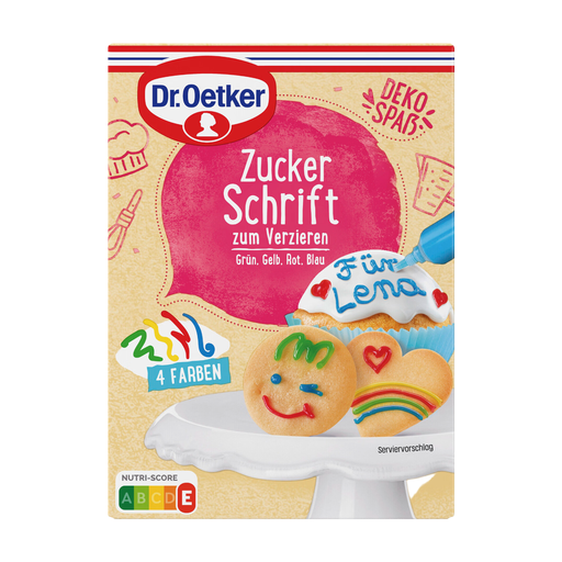 Dr. Oetker Icing Writers in 4 Colours