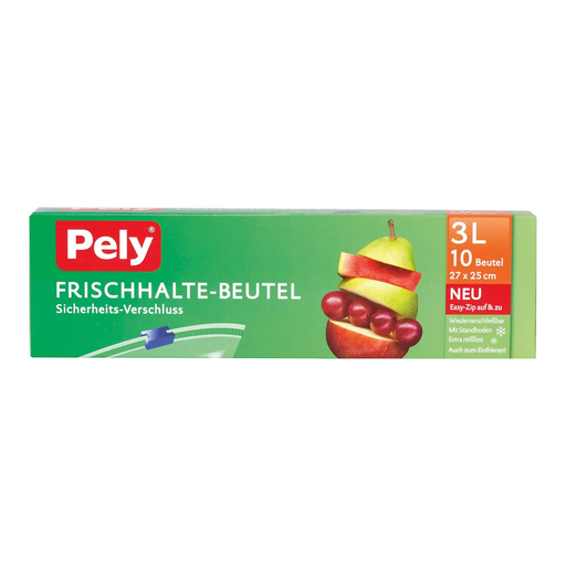 Pely 3L Freshness Bags with Secure Seal