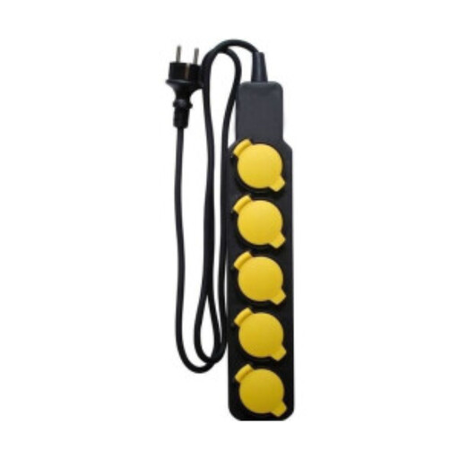 Multiprise ?tanche 5 Prises 16A 2P+T avec Clapets - Zenitech