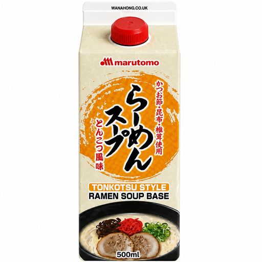 Marutomo Eu 拉面汤料 猪骨风味 500 毫升