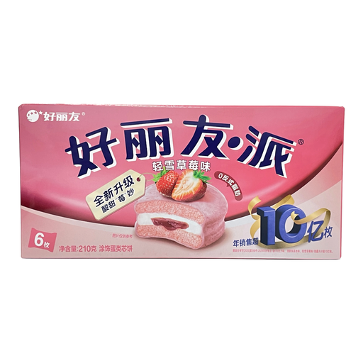 ORION STRAWBERRY PIE 6PCS 210g
