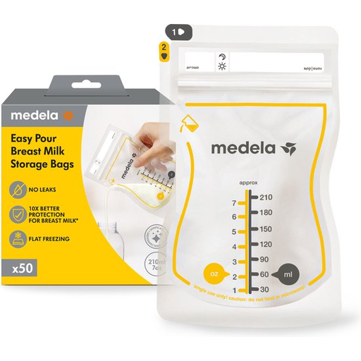 Medela Breast Milk Storage Bags - 50 Count