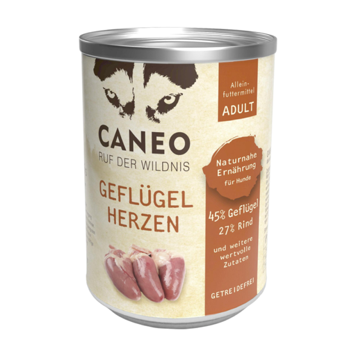 CANEO Grain-Free Poultry Hearts 400 g
