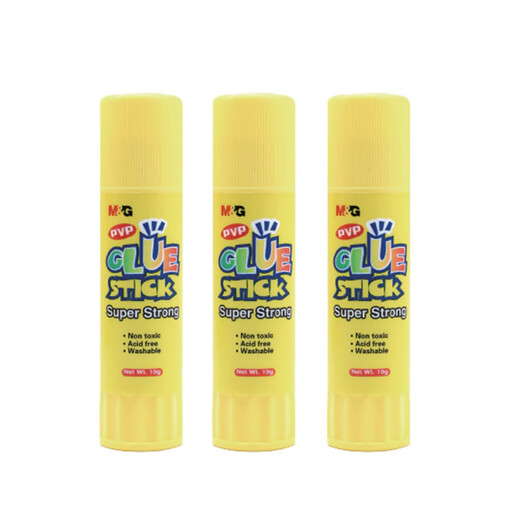 M&G Glue Sticks, 3-Pack 15g
