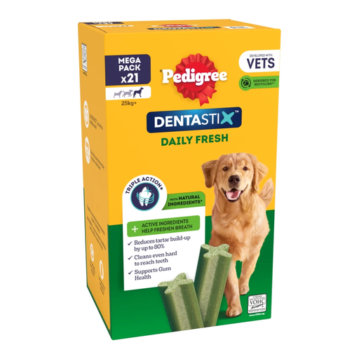 Pedigree DENTASTIX Fresh Daily Dental Chews Large Dog Treat