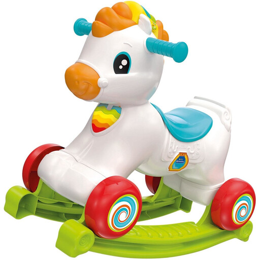 Clementoni Baby 3-in-1 Pony Rocking & Ride-On Toy