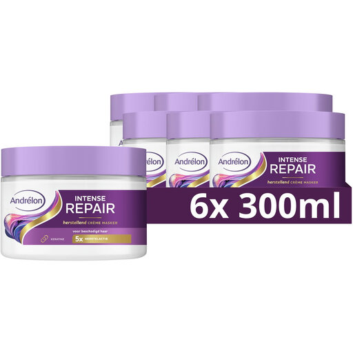 Andrélon Hair Mask Intense Repair 6 x 300 ml