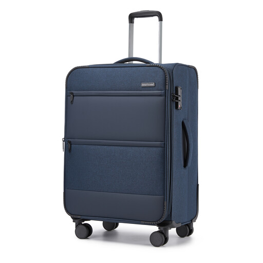 Valise moyenne extensible souple British Traveller 24 pouces