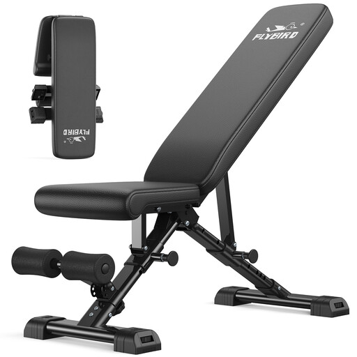 FLYBIRD multifunctional weight bench, adjustable professional training bench with 363 kg load capacity