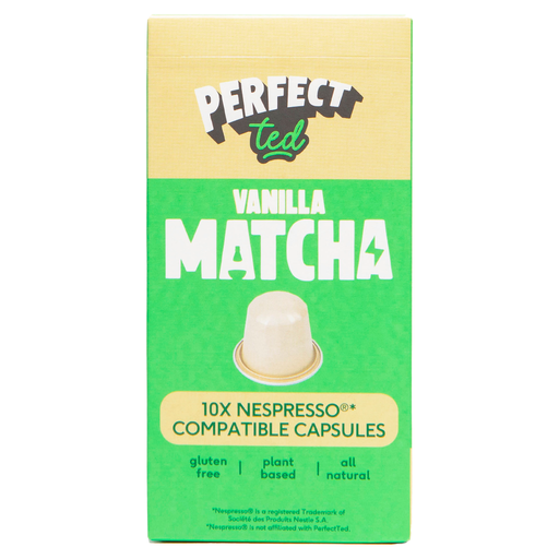 PerfectTed Matcha Nespresso Pod Vanilla
