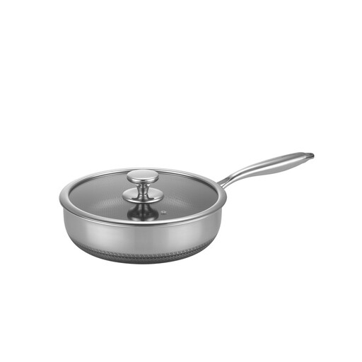 Zeropan FD Hybrid Edelstahl Schmorpfanne 26cm