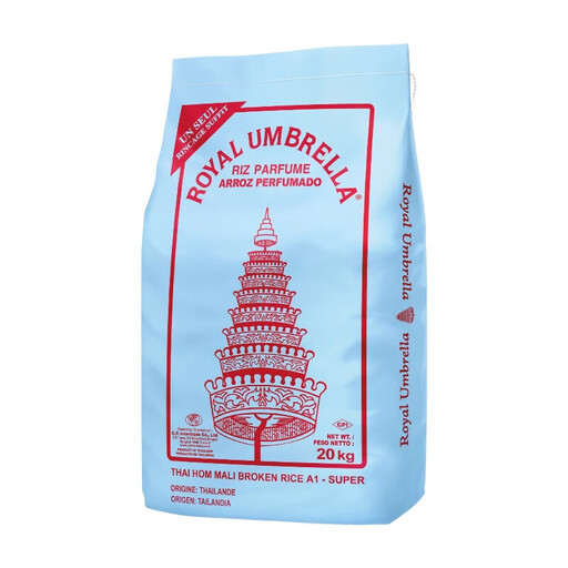 ROYAL UMBRELLA Double Broken Jasmine Rice 20 kg