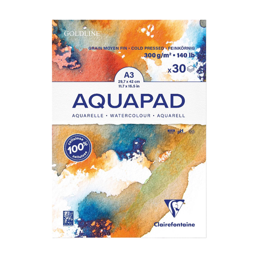 Clairefontaine Aquapad A3 watercolour pad
