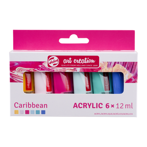 Talens Art Creation Acrylic Set – Caribbean – 6x12ml
