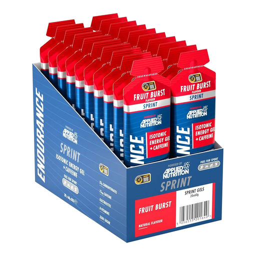 Applied Nutrition Energy Gel + Electrolytes Endurance Fruit Burst Flavour - 20 x 60g